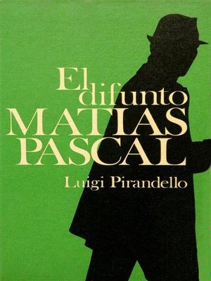 cover image of El difunto Matías Pascal